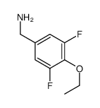 (4-ethoxy-3,5-difluoro-phenyl)methanamine结构式
