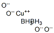 diboron copper(2+) tetraoxide structure