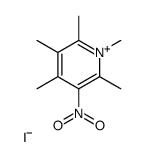 1,2,3,4,6-pentamethyl-5-nitropyridin-1-ium,iodide结构式