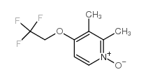 2,3-dimethyl-1-oxido-4-(2,2,2-trifluoroethoxy)pyridin-1-ium picture