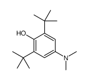 2,6-ditert-butyl-4-(dimethylamino)phenol structure