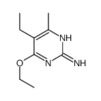 4-ethoxy-5-ethyl-6-methylpyrimidin-2-amine structure