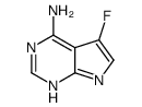 5-fluoro-7H-pyrrolo[2,3-d]pyrimidin-4-amine Structure