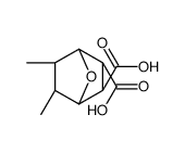 (1S,2S,3R,4R,5R,6S)-5,6-dimethyl-7-oxabicyclo[2.2.1]heptane-2,3-dicarboxylic acid Structure