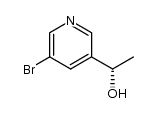 (S)-1-(5-bromopyridin-3-yl)ethanol结构式