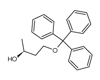 (3S)-1-(triphenylmethoxy)-3-butanol结构式