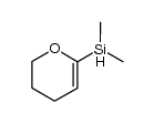 [2-(5,6-dihydro-4H-pyranyl)]dimethylsilane结构式