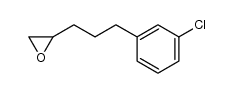 1,2-epoxy-5-(m-chlorophenyl)pentane Structure