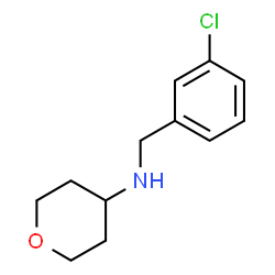 N-(3-氯苄基)四氢-2H-吡喃-4-胺图片