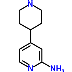 4-(4-piperidyl)pyridin-2-amine Structure