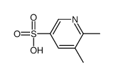 5,6-dimethylpyridine-3-sulfonic acid结构式