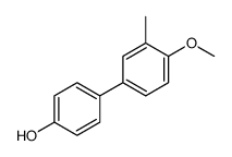 4-(4-methoxy-3-methylphenyl)phenol结构式