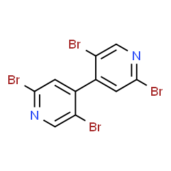 2,5,2',5'-tetrabromo-[4,4']bipyridinyl结构式