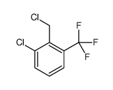1-Chloro-2-(chloromethyl)-3-(trifluoromethyl)benzene Structure