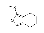 1-methylsulfanyl-4,5,6,7-tetrahydro-2-benzothiophene结构式