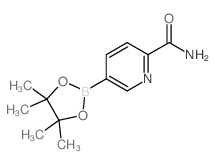 5-(4,4,5,5-四甲基-1,3,2-二氧杂环戊硼烷-2-基)吡啶酰胺图片