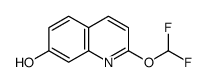 2-(difluoromethoxy)quinolin-7-ol Structure
