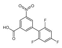 3-nitro-5-(2,4,6-trifluorophenyl)benzoic acid结构式