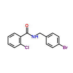 N-(4-Bromobenzyl)-2-chlorobenzamide图片