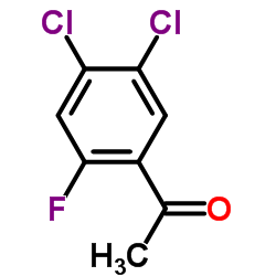 1-(4,5-Dichloro-2-fluorophenyl)ethanone结构式