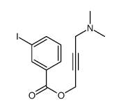 4-(dimethylamino)but-2-ynyl 3-iodobenzoate Structure