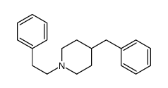 4-benzyl-1-(2-phenylethyl)piperidine结构式