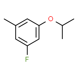 1-Fluoro-3-isopropoxy-5-methylbenzene Structure