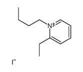 1-butyl-2-ethylpyridin-1-ium,iodide Structure