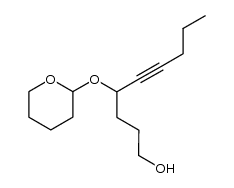 4-((tetrahydro-2H-pyran-2-yl)oxy)non-5-yn-1-ol Structure