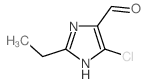 2-Ethyl-5-chloro-1H-imidazole-4-carbaldehyde structure