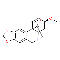 (5α,13β,19α)-1,2-Didehydro-3β-methoxycrinan-11-one结构式