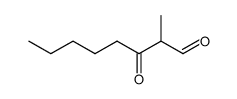 2-methyl-3-oxooctanal结构式