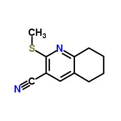 2-Methylsulfanyl-5,6,7,8-tetrahydro-quinoline-3-carbonitrile Structure