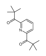 1-[6-(2,2-dimethylpropanoyl)pyridin-2-yl]-2,2-dimethylpropan-1-one结构式