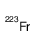 francium-223 Structure