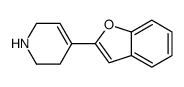4-(1-benzofuran-2-yl)-1,2,3,6-tetrahydropyridine Structure