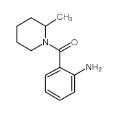 (2-aminophenyl)-(2-methylpiperidin-1-yl)methanone结构式