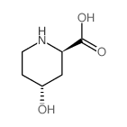 (2R,4S)-4-羟基哌啶-2-羧酸结构式