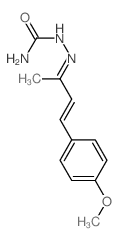 Hydrazinecarboxamide,2-[3-(4-methoxyphenyl)-1-methyl-2-propen-1-ylidene]- picture