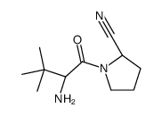 (2S)-1-[(2S)-2-amino-3,3-dimethylbutanoyl]pyrrolidine-2-carbonitrile Structure