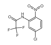 5-chloro-2-nitro-N-trifluoroacetylaniline Structure
