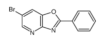 6-bromo-2-phenyl-[1,3]oxazolo[4,5-b]pyridine Structure