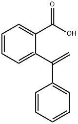 Benzoic acid, 2-(1-phenylethenyl)-结构式