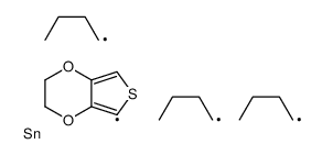 Tributyl(2,3-dihydrothieno[3,4-b][1,4]dioxin-5-yl)stannane structure