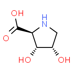 D-Proline, 3,4-dihydroxy-, (3S,4R)-rel- (9CI) Structure