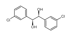 (RS,RS)-1,2-bis(3'-chlorophenyl)-1,2-ethanediol Structure