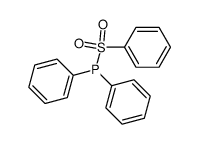 diphenyl(phenylsulfonyl)phosphane Structure