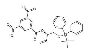 (R)-1-((tert-butyldiphenylsilyl)oxy)but-3-en-2-yl 3,5-dinitrobenzoate Structure