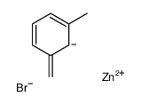 bromozinc(1+),1-methanidyl-3-methylbenzene Structure