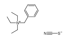 benzyl(triethyl)azanium,thiocyanate结构式
